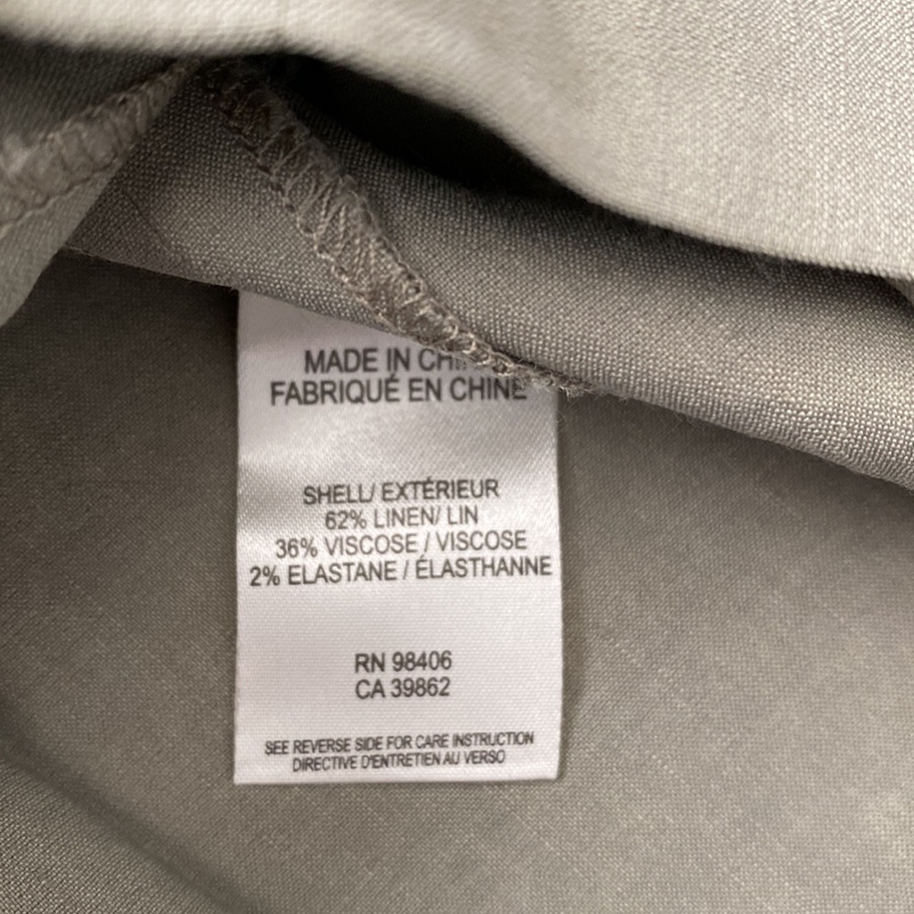 Theory Linen Blend Dress - Picture 5 of 8